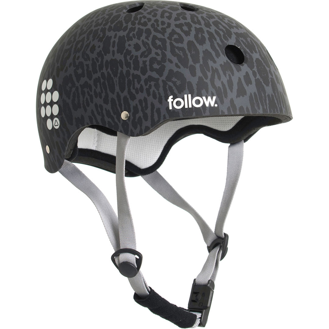 Follow Pro Wakeboard Helmet Leopard