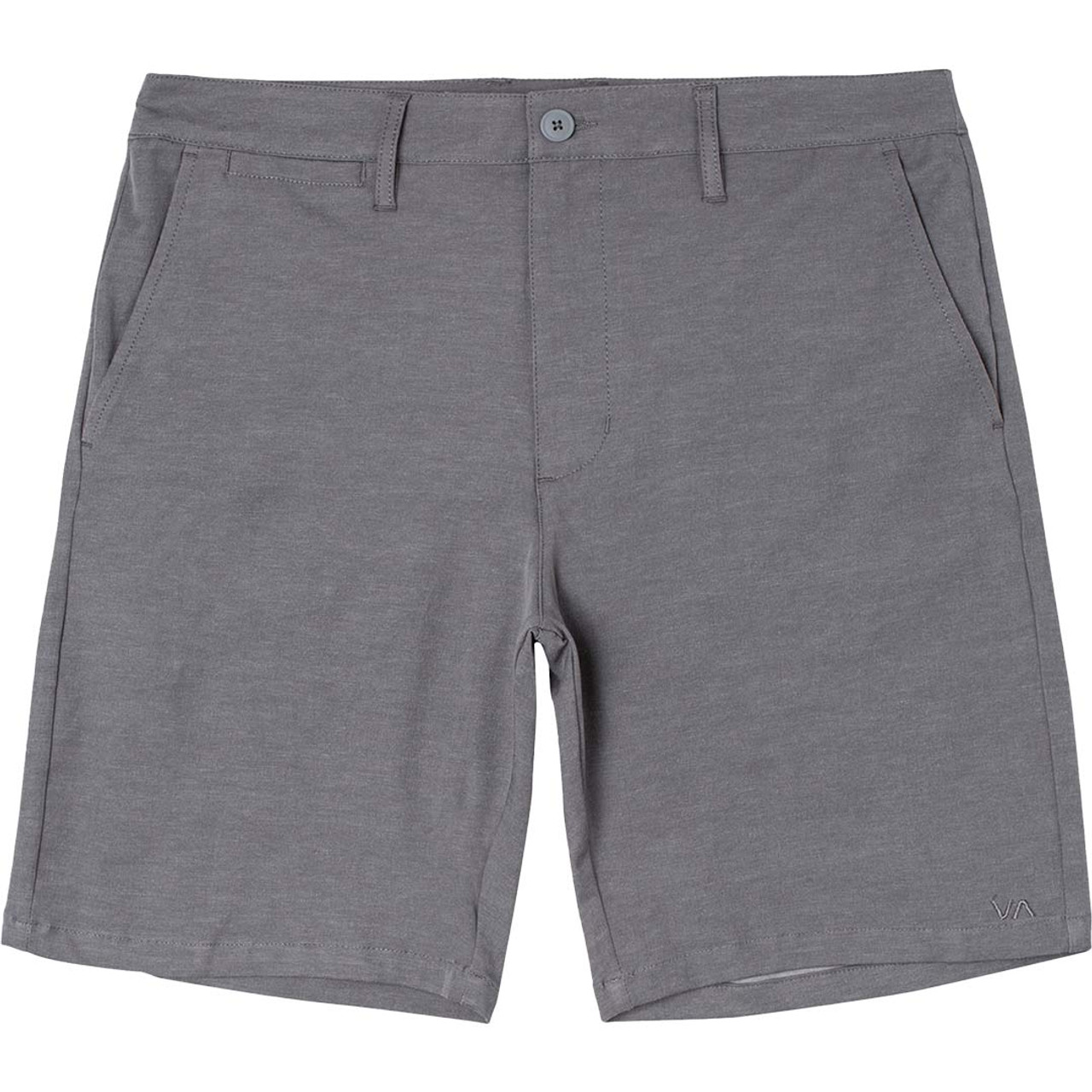RVCA Back In Hybrid Shorts - Athletic Heather | WakeHouse.com