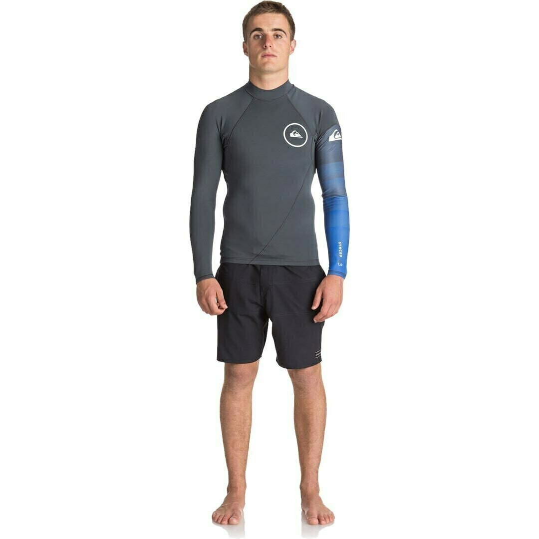 Quiksilver 1mm Syncro Series New Wave Wetsuit Top Grey