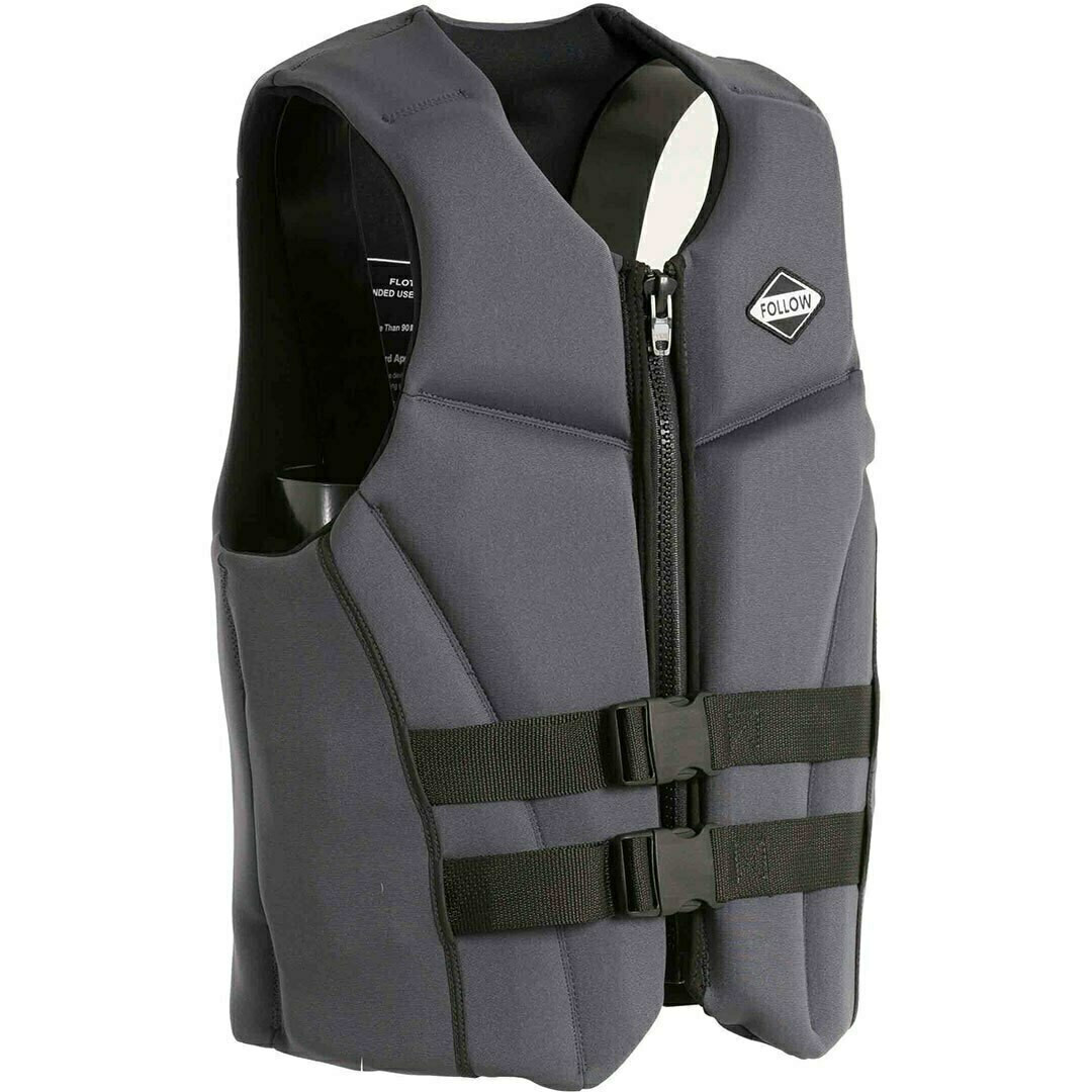 Follow CGA Life Jacket Charcoal