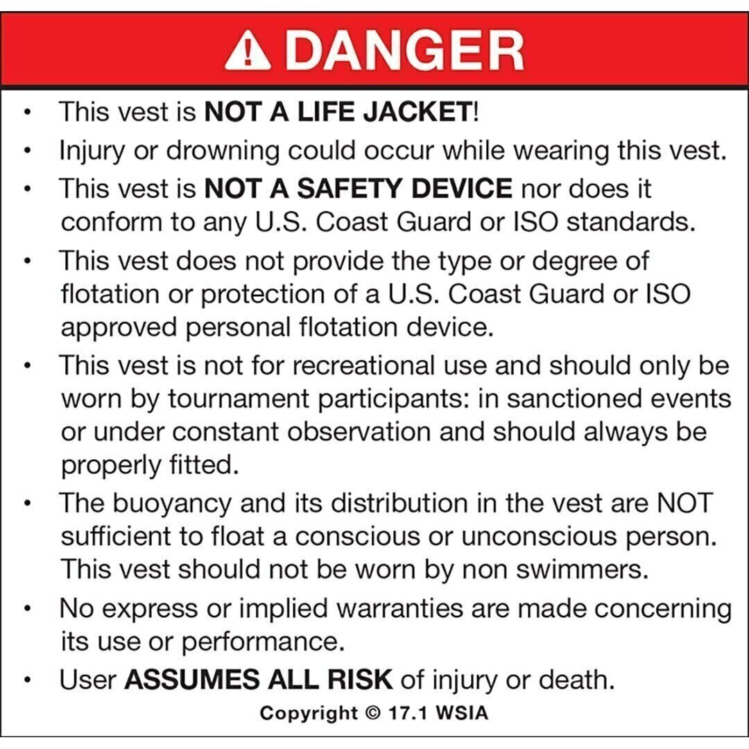 HO Syndicate Rebel Comp Ski Vest 2022