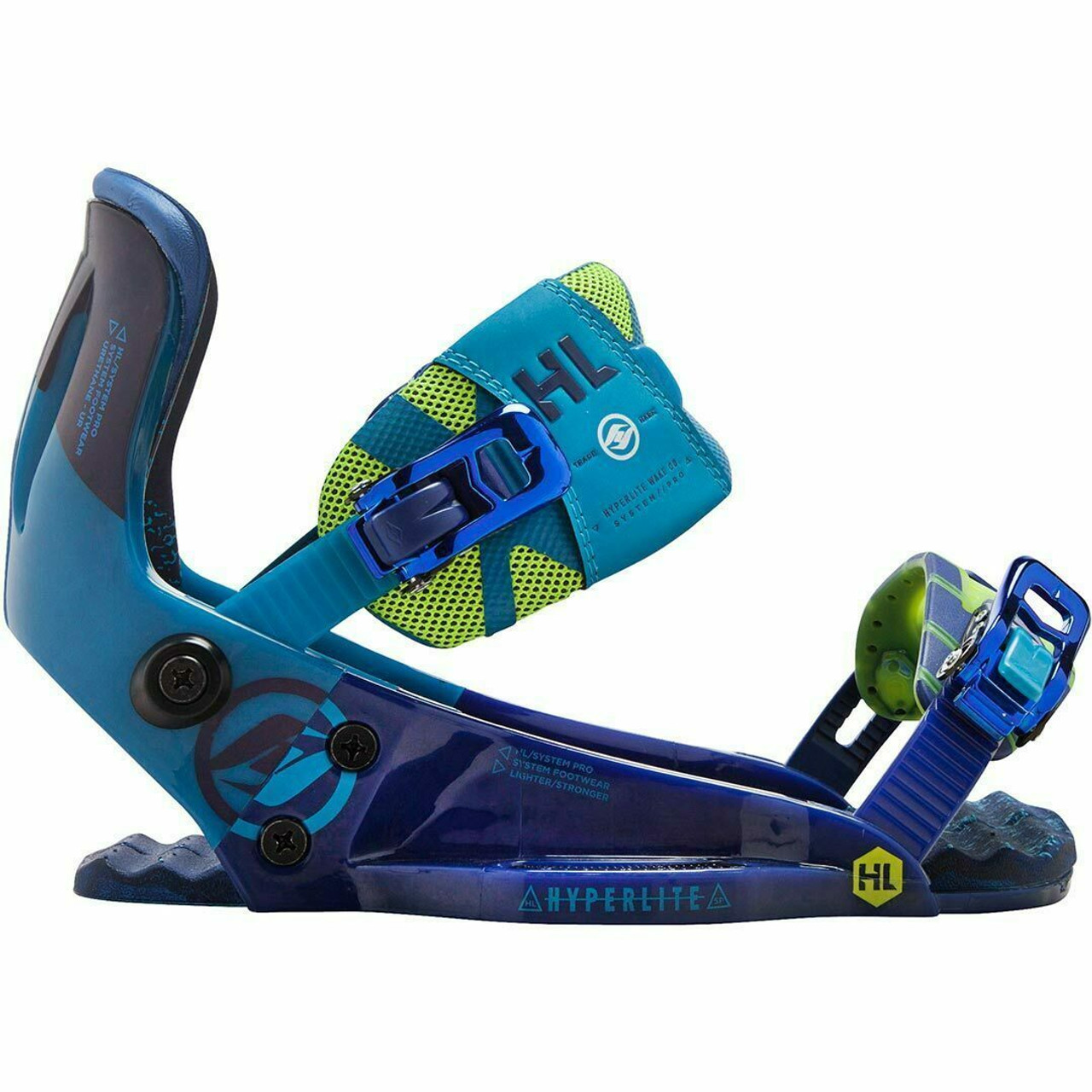 Hyperlite System Pro Wakeboard Binding Blue