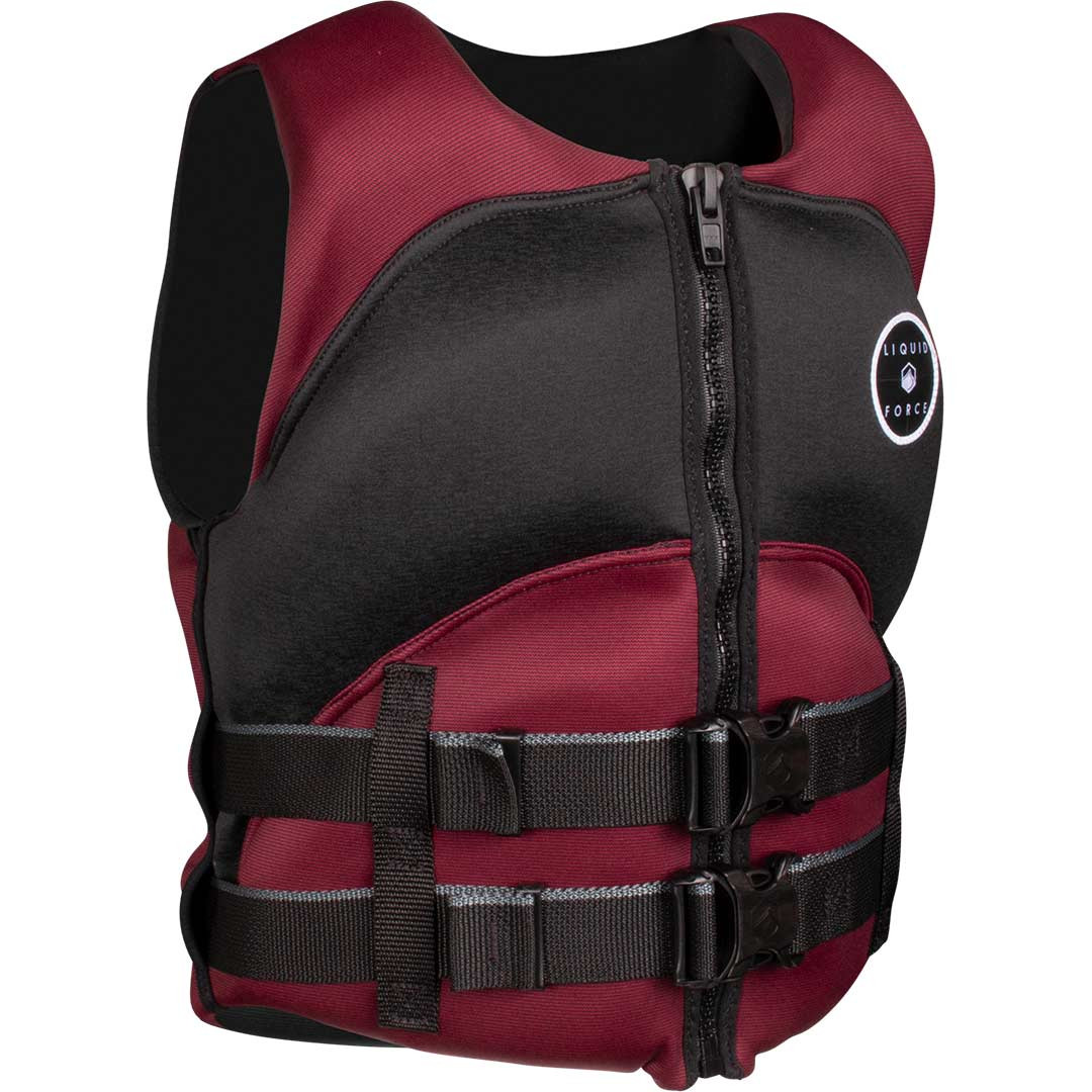Liquid Force Heartbreaker Women's Life Jacket - Maroon | WakeHouse.com