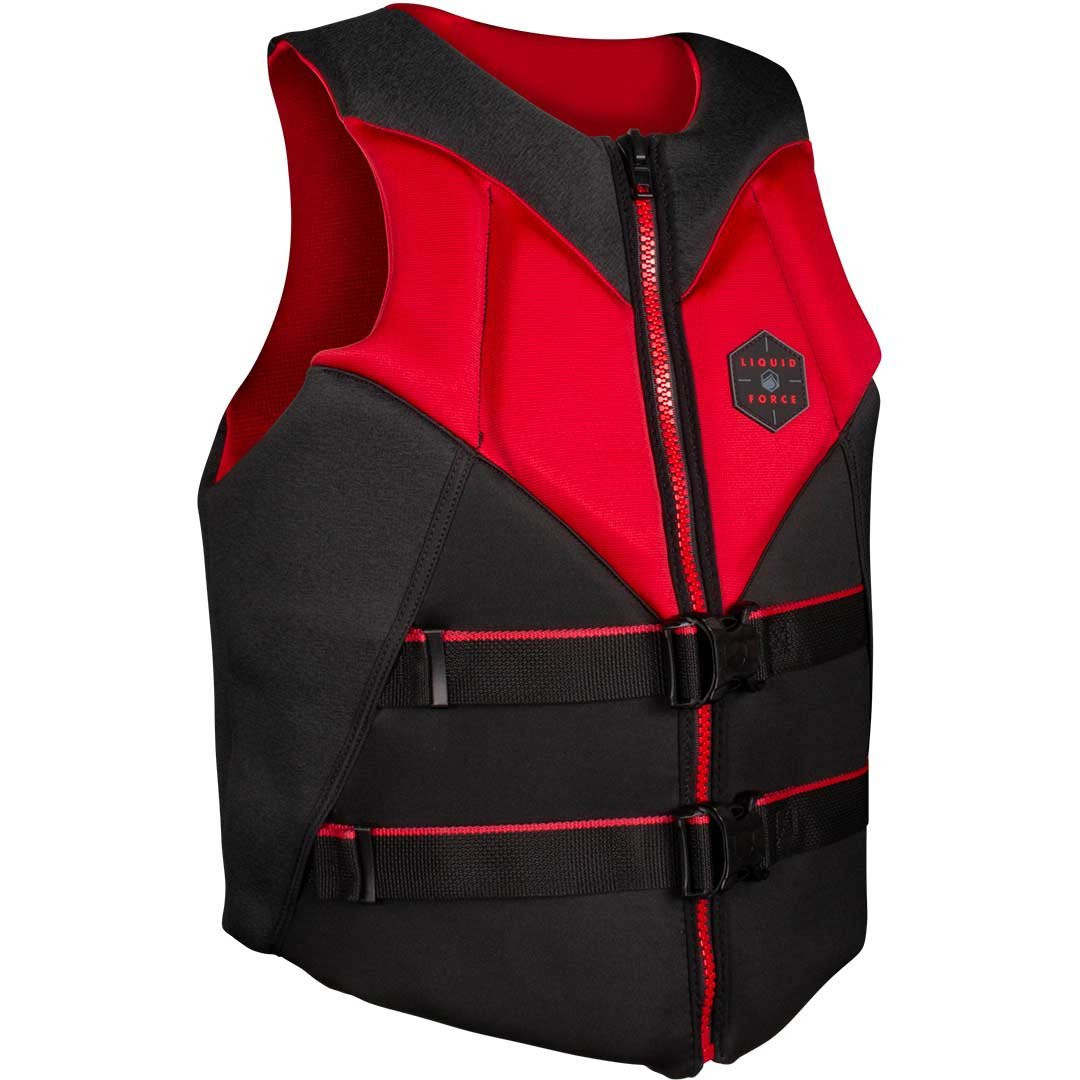Liquid Force Rush Life Jacket - Black/Lime | WakeHouse.com