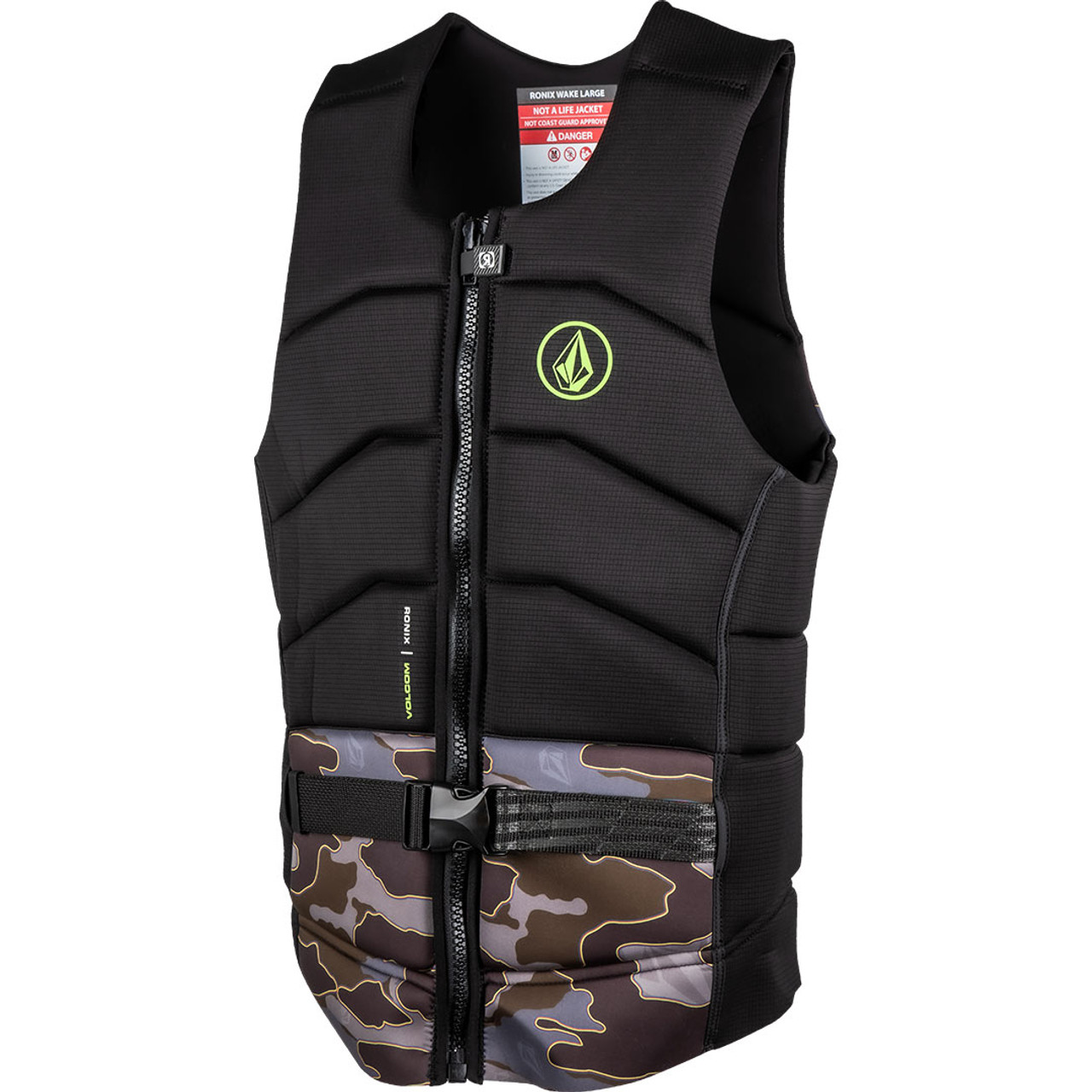 Ronix Party CE Approved Impact Vest, Bright Stripes, X-Large Ronix Party CE Approved Impact Vest, Bright Stripes, X-Large