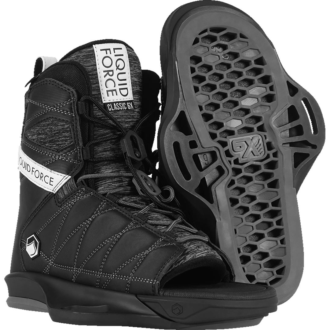 Liquid Force Classic 6X OT Wakeboard Bindings - 2025 | WakeHouse.com