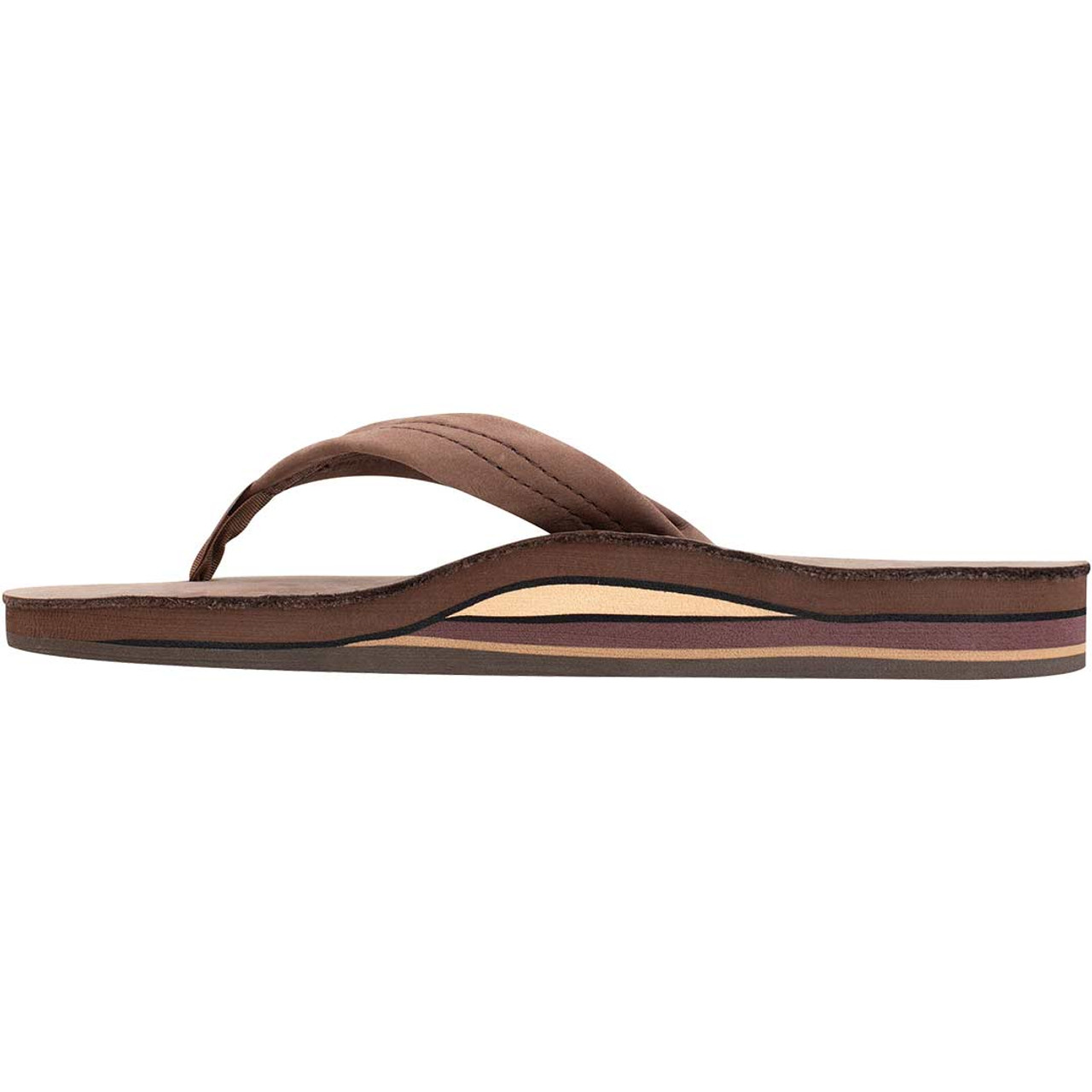 Rainbow Double Layer Premier Leather Sandal with Arch Support