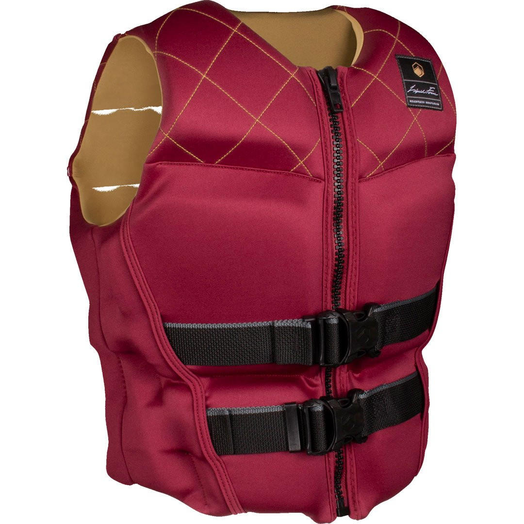 LIQUID FORCE ライフジャケット レディース Liquid Force Diva Heritage Maroon Women's Life Jacket | WakeHouse.com