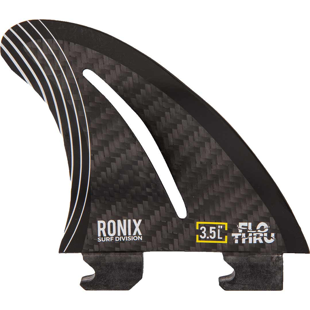 Ronix FinS 2.0 Flo Thru Surf Fin Carbon 3.5"