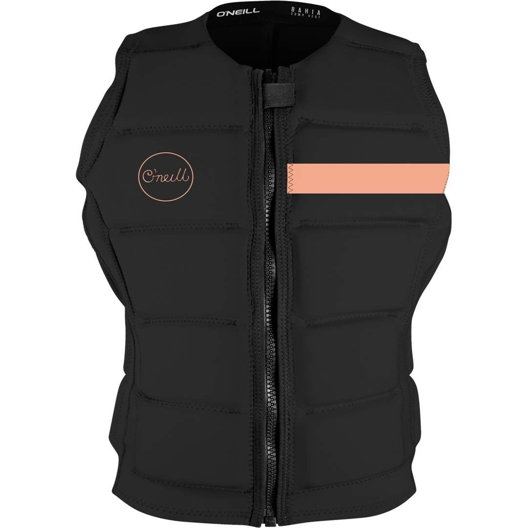 O'Neill Bahia Women's Comp Vest - Black | WakeHouse.com