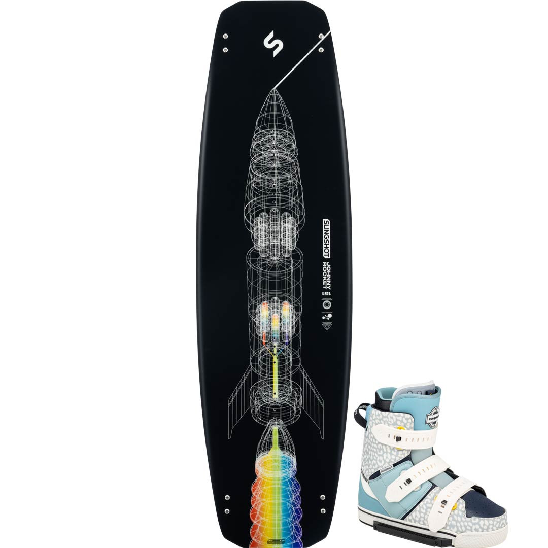 Slingshot Johnny Rocket Wakeboard w/ Zuupack Boots - 2025 | WakeHouse