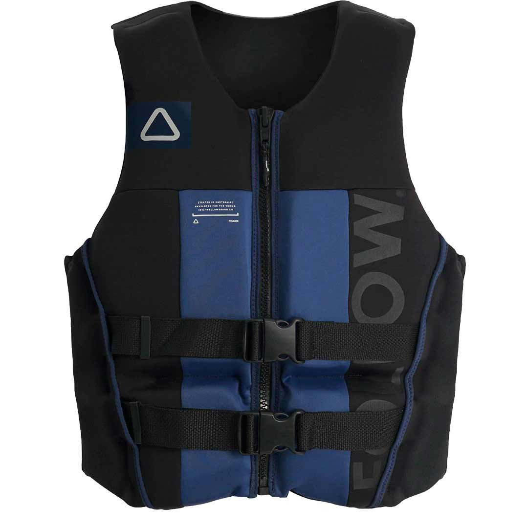 Follow Logo CGA Mens Life Jacket - Black/Blue | WakeHouse.com