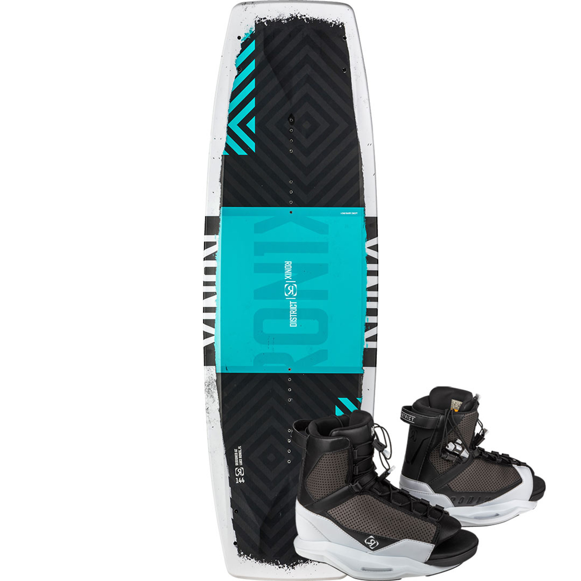 Ronix District Wakeboard Package w/ Anthem BOA Boots 2023