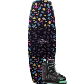 Hyperlite Girl's Murray Jr. Wakeboard Package w/ Jinx - 2021