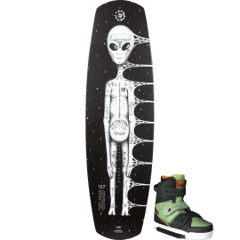 Slingshot Coalition Wakeboard Package W/ KTV Boots - 2021