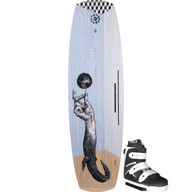 Slingshot Terrain Wakeboard Package W/ Space Mob Boots - 2021
