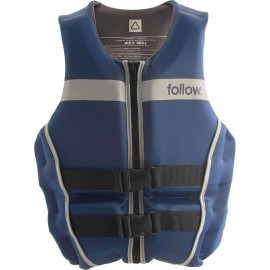 Follow Tact Men's Life Jacket - Navy - Front View