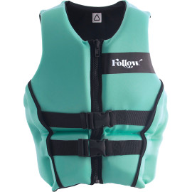 Follow Tact CGA Women's Life Jacket - Aqua - Front