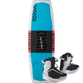 Ronix District 129 Wakeboard Package w/ Vision Pro Boots - 2022