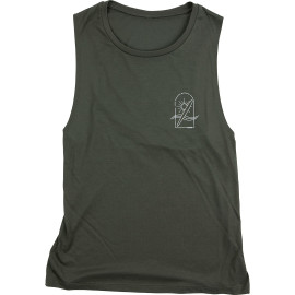 Radar Lyric Women's Tank - Military Green