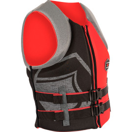 Liquid Force Hinge Life Jacket - Red/Black