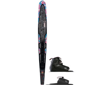 HO Women's Carbon Omni Water Ski w/ Women's Stance 110 and ARTP - 2022