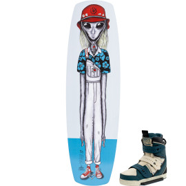 Slingshot Bearden Wakeboard Package W/ KTV Boots - 2022