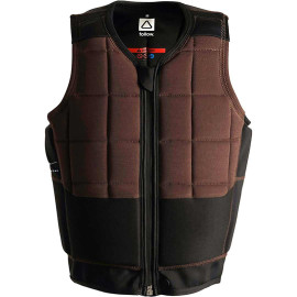 Follow RD Comp Vest - Black/Brown Front