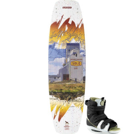 Slingshot Solo Wakeboard Package W/ Rad Boots - 2023 10 Slingshot Solo Wakeboard Package W/ Option Boots - 2023