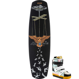 Slingshot Coalition Wakeboard Package W/ Option Boots - 2023 9 Slingshot Coalition Wakeboard Package W/ Copycat Boots - 2023