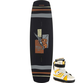 Slingshot Bearden Wakeboard Package W/ Rad Boots - 2023 10 Slingshot Bearden Wakeboard Package W/ Space Mob Boots - 2023