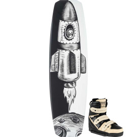Slingshot Johnny Rocket Wakeboard Package W/ KTV Boots - 2023