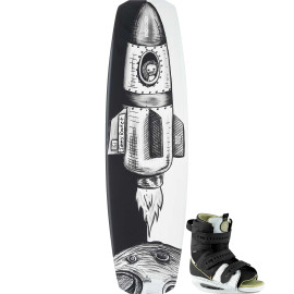 Slingshot Johnny Rocket Wakeboard Package W/ Option Boots - 2023