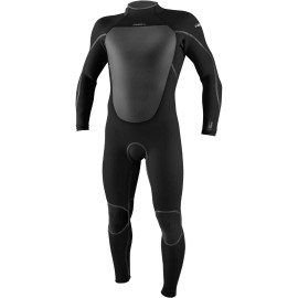 O'neill Heat 4/3MM Backzip Wetsuit - Black