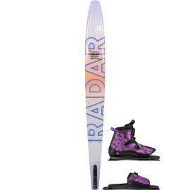 Radar T.R.A. Girl's Water Ski w/ Purple Lyric BOA Binding & RTP