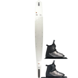 HO Omni Ultra White Slalom Ski - w/ Dbl Stance ATOP Bindings - 2026