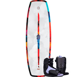 Hyperlite Girl's Murray Jr Kid's Wakeboard w/ Jinx Jr. Girls Boots - 2026