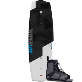 Hyperlite State Jr. 125 Wakeboard w/ Remix Jr. Kids Boots - 2026