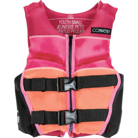Connelly Girl's Youth Classic Neo Life Jacket - Front