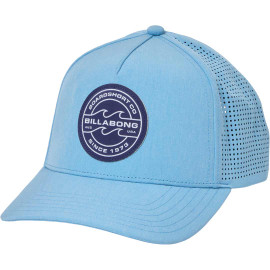 Billabong Crossfire Snapback Hat - Light Blue - Front
