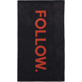Follow Normal Towel - Black