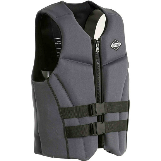 Follow CGA life vest - Charcoal