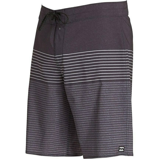 Billabong All Day Heather Stripes Boardshorts - Charcoal