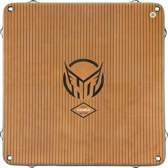 HO Hawaii iLand Inflatable Water Mat - Top