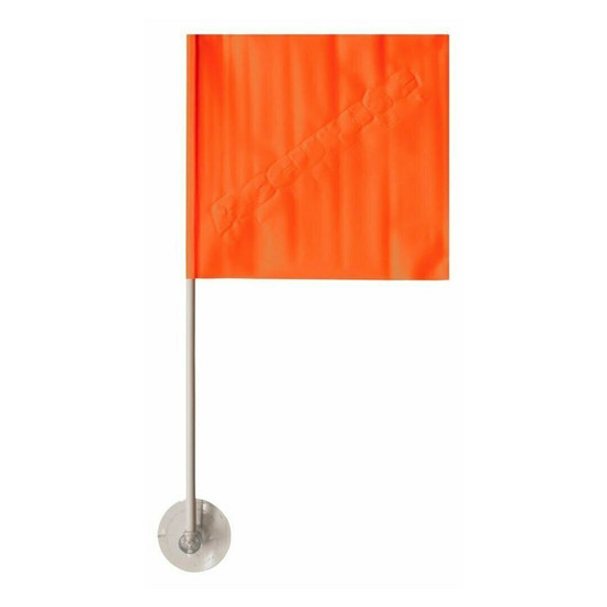 HO Skier Down Flag With Suction Cup
