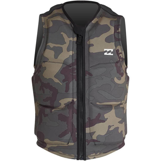 Billabong DBah Pro Wake Vest - Army - Front