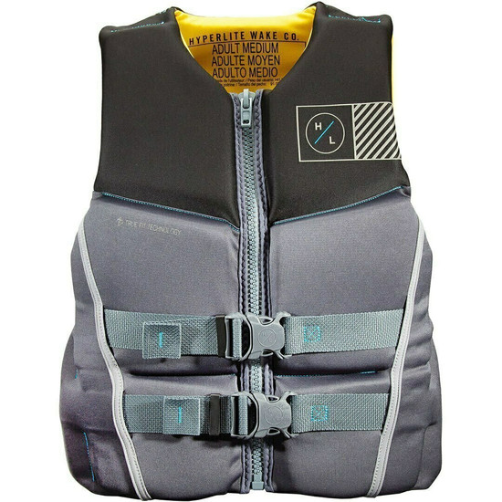 Hyperlite Prime Neo BLK/YLW Vest - Front