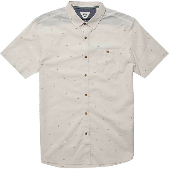 Vissla Sietegon Woven Shirt - Vintage White - Front