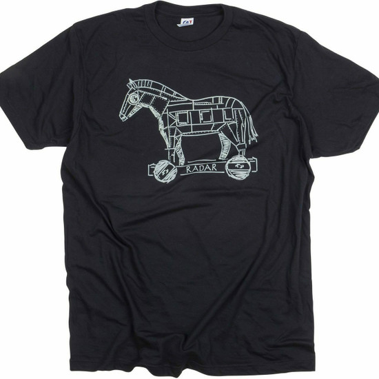 Radar Trojan T-Shirt - Black