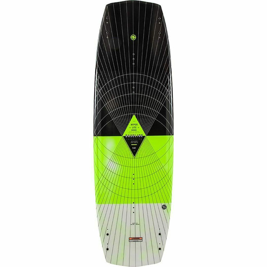 おに Hyperlite Baseline Mens Wakeboard 146 W/Team OT Bindings Black